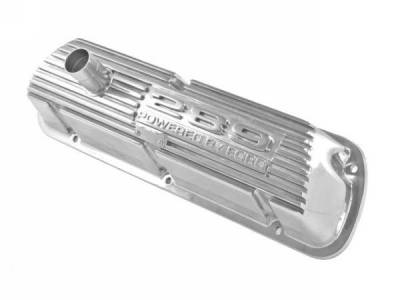 Scott Drake - Mustang 289 Polished Aluminum Valve Covers (Pair)