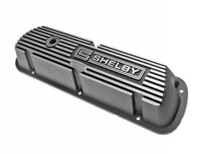 Scott Drake - 1964 - 1985 Mustang Aluminum Valve Covers with Shelby Logo (Pair)