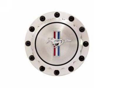 Scott Drake - 64 - 73 Mustang Billet Fuel Cap (Horse Emblem)