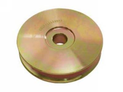 Scott Drake - 1965 - 1973 Mustang  Hi-Po Alternator Pulley (Yellow Steel)