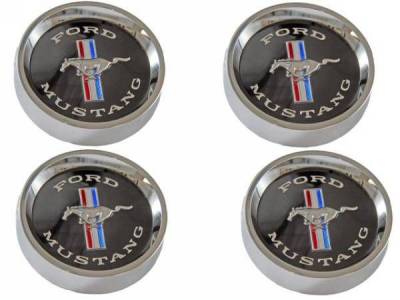 Scott Drake - 65 - 66 Mustang Styled Steel Hubcaps