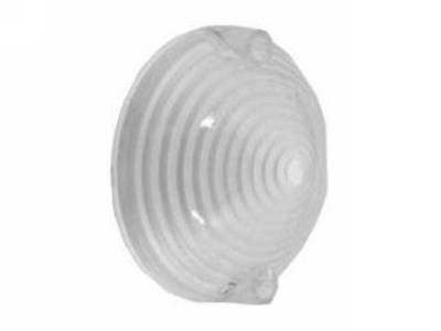 Scott Drake - 1964 Mustang Parking Lamp Lens (White, Concours)