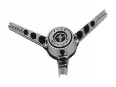 Scott Drake - 1965 - 1966 Mustang  Standard Wheel Horn Button (Alternator)