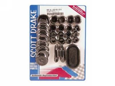 Scott Drake - 64-66 Mustang Rubber Grommet Kit