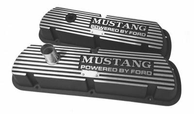 Scott Drake - 65-73 Aluminum Valve Cover Mustang Block Letters