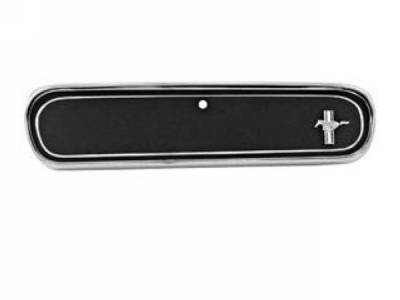 Scott Drake - 1966 Mustang Glove Box Door (Black, Standard)