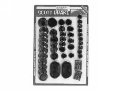 Scott Drake - 1969 - 1970 Mustang  Rubber Grommet Kit