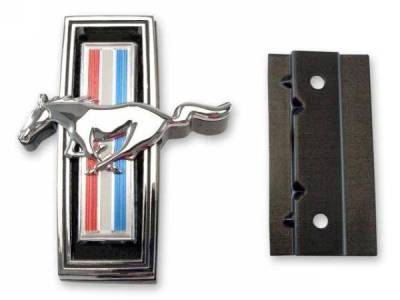 Scott Drake - 1969 Mustang Horse Emblem (with Mounting Kit)