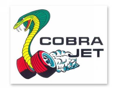 Scott Drake - Cobra-Jet Window Decal