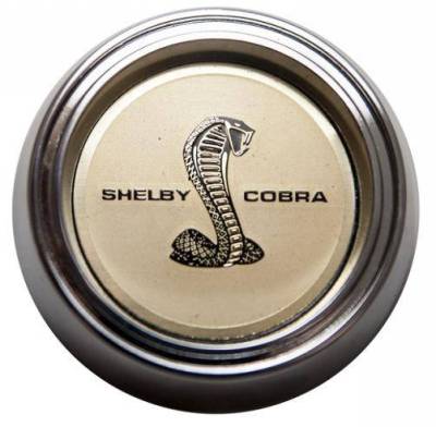 Scott Drake - 64 - 73 Mustang Shelby Styled Steel Hub Cap