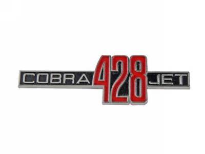 Scott Drake - 428 Cobra Jet Fender Emblem (g.t. 500)