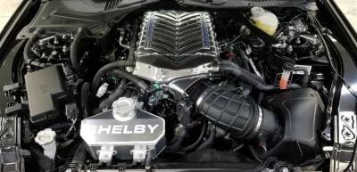 Shelby Performance Parts - 2018 - 2019 Mustang Super Snake Polished Whipple Supercharger (800+ HP)