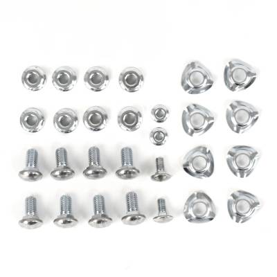 All Classic Parts - 64-68 Mustang Bumper Bolt Kit, Deluxe (28 pcs)