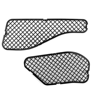 All Classic Parts - 71-73 Mustang Cowl Top Vent Screens, Plastic, SET (2 pcs)