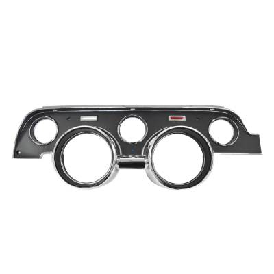 All Classic Parts - 67 Mustang Instrument Bezel, Black Camera Case Finish