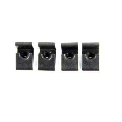 All Classic Parts - 65-66 Mustang Instrument Bezel Upper Retainer Clips, 4pcs