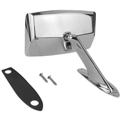 All Classic Parts - 69-70 Mustang Outside Mirror, Concours, Standard Left