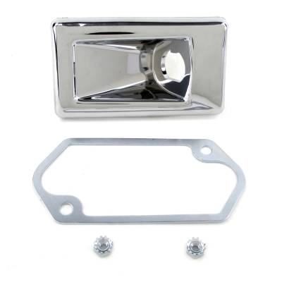 All Classic Parts - Early 69 Mustang Outside Mirror, Remote Control Bezel