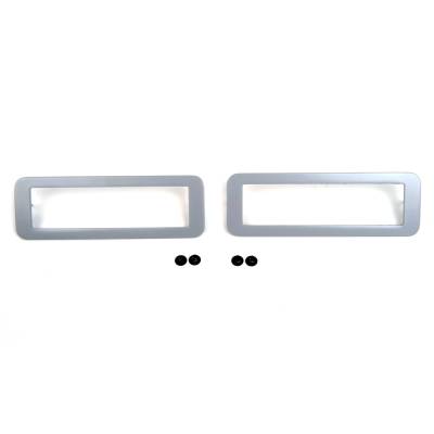 All Classic Parts - 71-73 Mustang Front Side Marker Light Bezel, PAIR