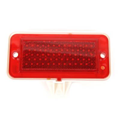 All Classic Parts - 71-73 Mustang Rear Side Marker Light Housing w/ Red Lens, Left