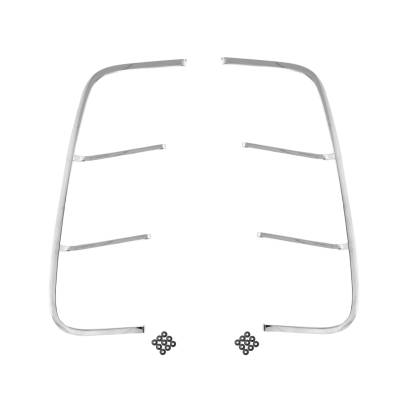 All Classic Parts - 69 Mustang Quarter Panel Ornament w/Hardware, PAIR