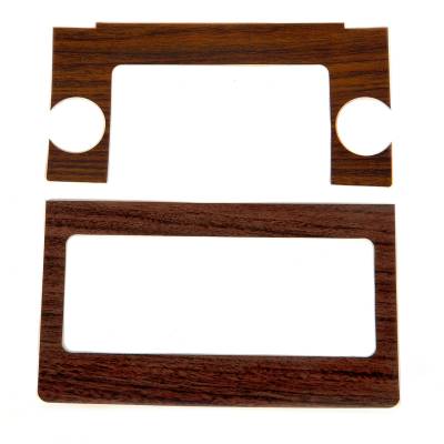 All Classic Parts - 69-70 Mustang Radio Bezel Woodgrain Decal Only