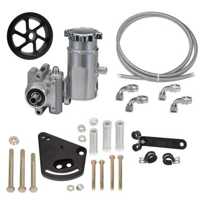 Total Control Products - 64 - 73 Mustang Integral Power Steering Sportsman Pump Kit with Serp Pulley