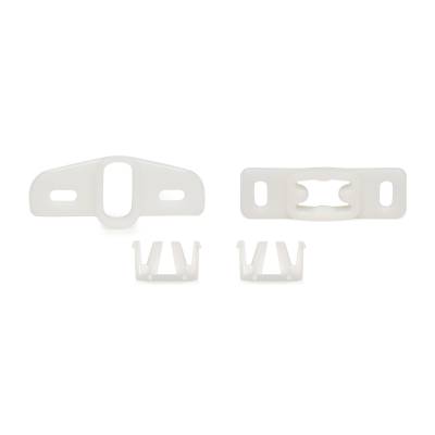 All Classic Parts - 71-73 Mustang Window Guide Anti-Rattle Set, Upper/Lower Plastic, 4pcs