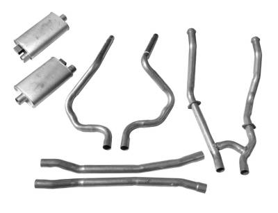 Scott Drake - 64 - 68 Mustang Dual Exhaust Kit