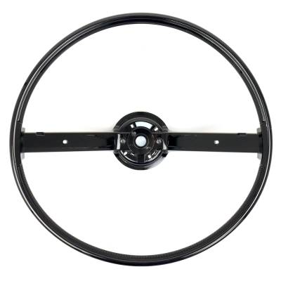 All Classic Parts - 70-74 Mustang Steering Wheel ONLY, 2 Spoke (w/ Horn Bars)