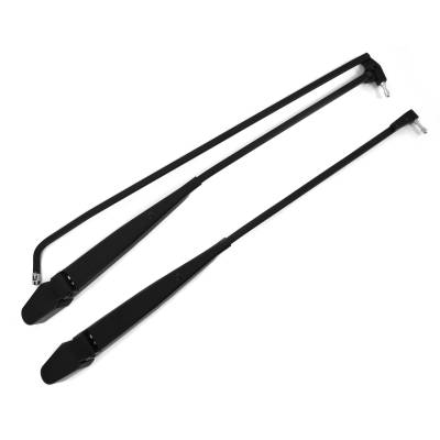 All Classic Parts - 71-73 Mustang Windshield Wiper Arms, PAIR
