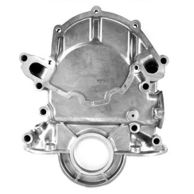 All Classic Parts - 65-79 Timing Chain Cover w/ Dipstick Hole, 289/302/351W (For Cast Iron Water Pump)