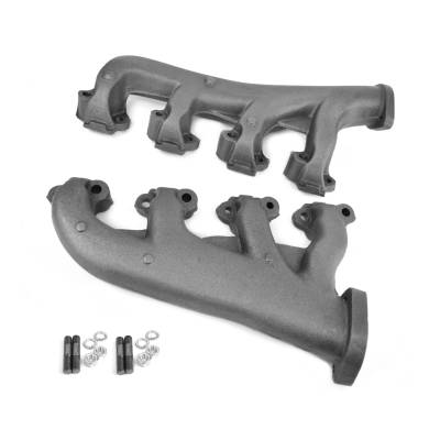 All Classic Parts - 65-67 Mustang Exhaust Manifolds, V8 289 HiPo, PAIR, Premium Centrifugal Casting