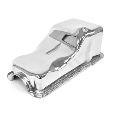 All Classic Parts - 64-87 Mustang Oil Pan 289/302, Chrome