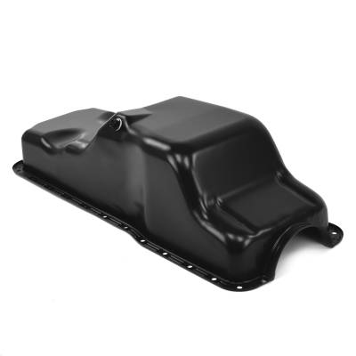 All Classic Parts - 68-80 Mustang Oil Pan, 6 Cylinder, 250, Black
