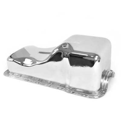 All Classic Parts - 69-87 Mustang Oil Pan 351W, Chrome