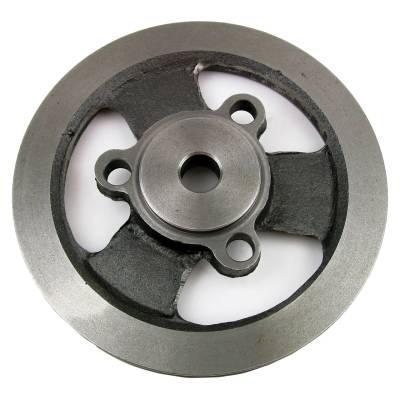 All Classic Parts - 65-67 Mustang Crankshaft Pulley w/AC or PS, 6 Cylinder 200, Single Groove, Bolt-on (5 29/32" OD)