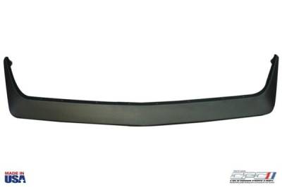California Pony Cars - 71 - 73 Mustang Front Lower Chin Spoiler, Black ABS