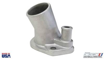 California Pony Cars - 1965-1966 Mustang Thermostat Housing Water Neck Outlet With Recess