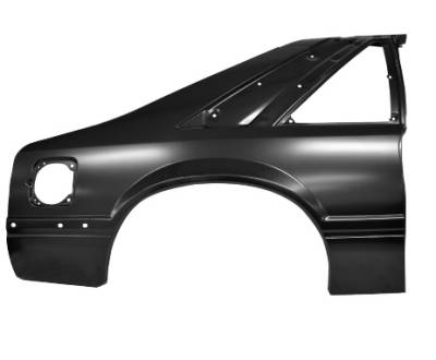 Dynacorn | Mustang Parts - 87 - 90 Mustang Complete Quarter Panel (RH)