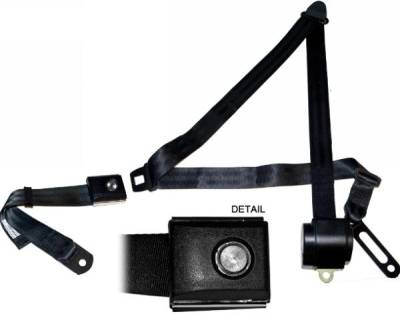 Scott Drake - 64 - 73 Mustang 3 Point Shoulder Mount Seat Belts