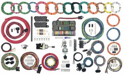 American Auto Wire - 1964 - 1973 Mustang Universal Hwy 22 PLUS Complete Chassis Wire Harness Kit