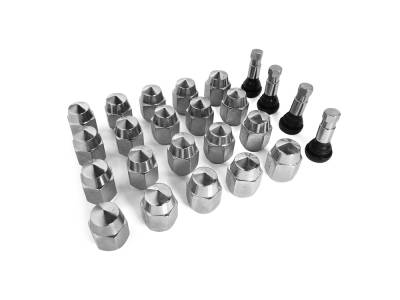 Scott Drake - 1964 - 1973 Mustang Style Steel Rim Lug Nuts, Concours