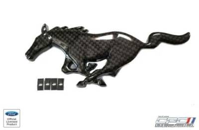 NXT-GENERATION - 1994-2004 Mustang Running Horse Emblem "HYDROCARBON"