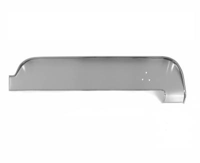 Scott Drake - 1967 Mustang Deluxe Brushed Aluminum Upper Dash Panel, RH Side