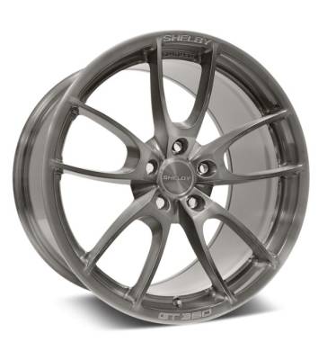 Shelby Wheel Co - 15 - 20 Mustang GT350 and GT350R ONLY 19 X 10.5 CS 21 Style Shelby Wheels, Smoked Tint