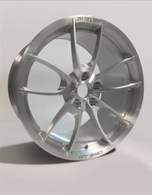 Shelby Wheel Co - 15 - 20 Mustang GT350 and GT350R ONLY 19 X 10.5 CS 21 Style Shelby Wheels, Brushed Aluminum