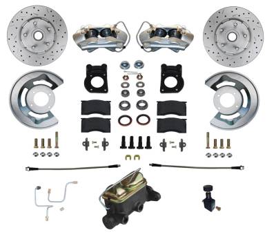 Scott Drake - 1965 - 1969 Mustang Big Bearing Front Disc Brake Kit