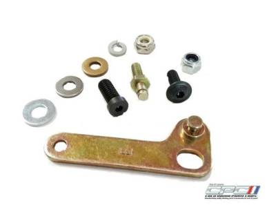 California Pony Cars - Throttle Valve Cable Corrector Kit for Edelbrock Style Carburetor Throttle Arm