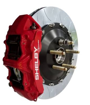 Shelby Performance Parts - 2015 - 2021 Mustang Shelby Brembo 6-Piston FRONT Brake Kit - RED